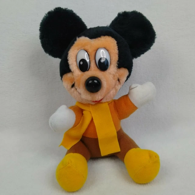 DISNEY MICKEY'S CHRISTMAS Carol Mickey Mouse Plush Stuffed Animal