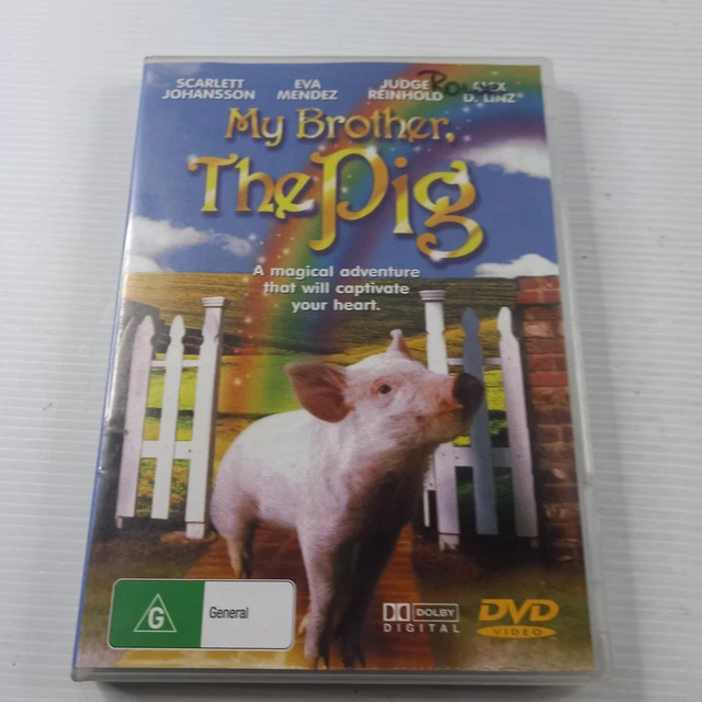 MY BROTHER THE Pig DVD Scarlett Johansson Eva Mendez ALL REGIONS RATED ...