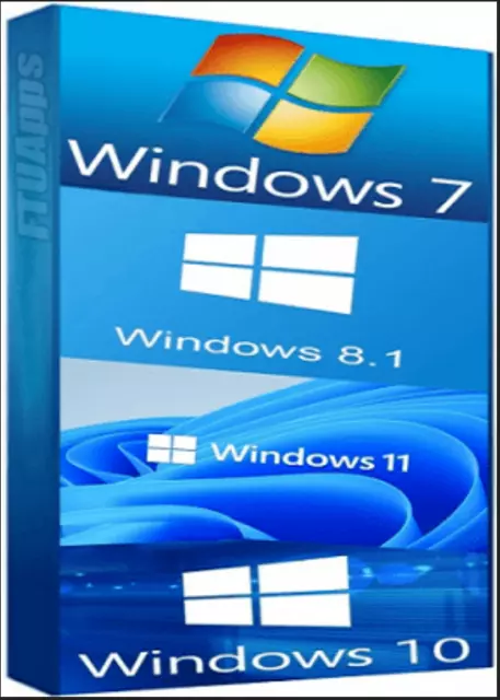 Windows 7, 8, 10, 11 Operating System Bootable Install/Repair/ USB Flash Drive.