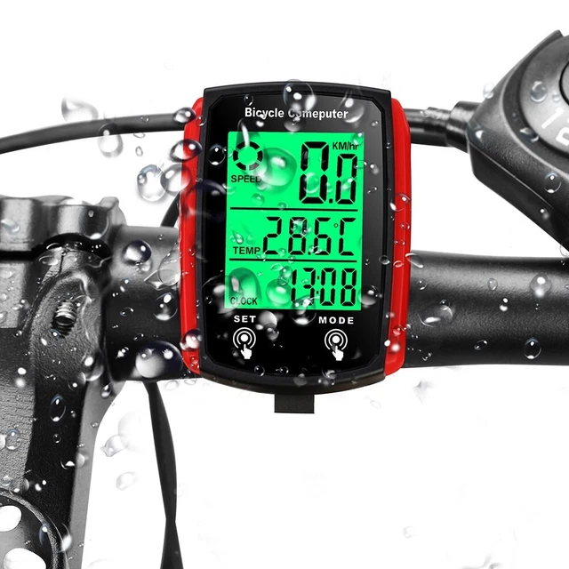Compteur Vélo SPORTARC étanche – Odomètre Rétroéclairé Pour VTT – CV044