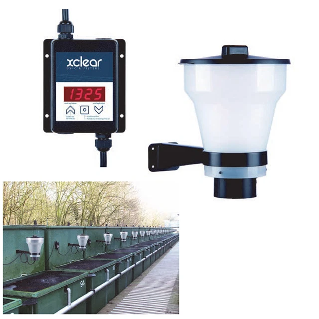 PROFESSIONELLER FUTTERAUTOMAT FISHFEEDER Aquaforte xclear Fisch Futter