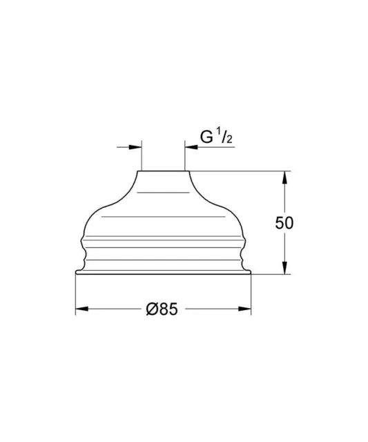 Grohe Relexa Douche de Tête 85 mm 2