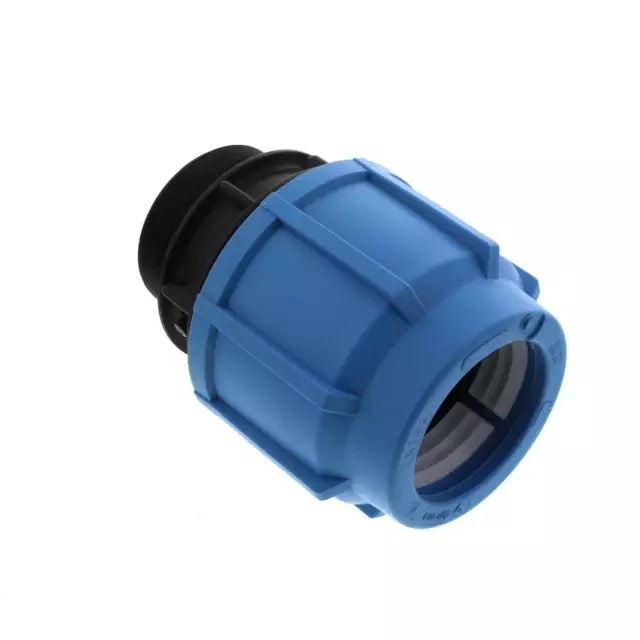 Alprene Poly End Connector Male 75mm Irrigation Watering Plumbing Fitting 3