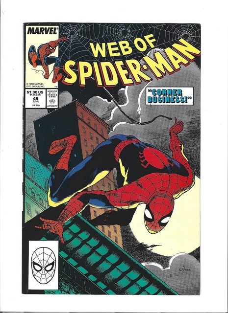 Web Of Spider-Man #49 - Volume 1 Marvel