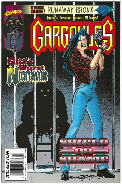 Gargoyles #10 - Marvel Comics 1995 - Low Print Run - High Grade Newsstand