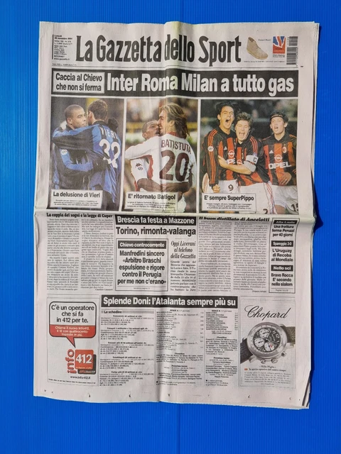 Se la Gazzetta mette in apertura la Coppa Davis (e non il derby di Milano) significa