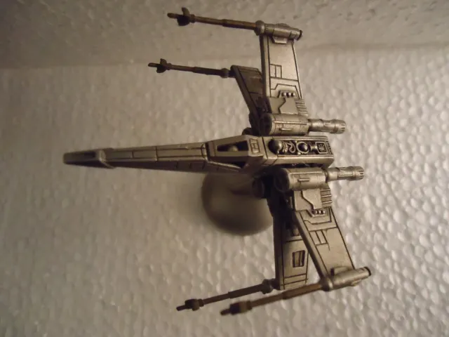 Rawcliffe Pewter Star Wars X-Wing Fighter Luke Skywalker Ship Statue Model