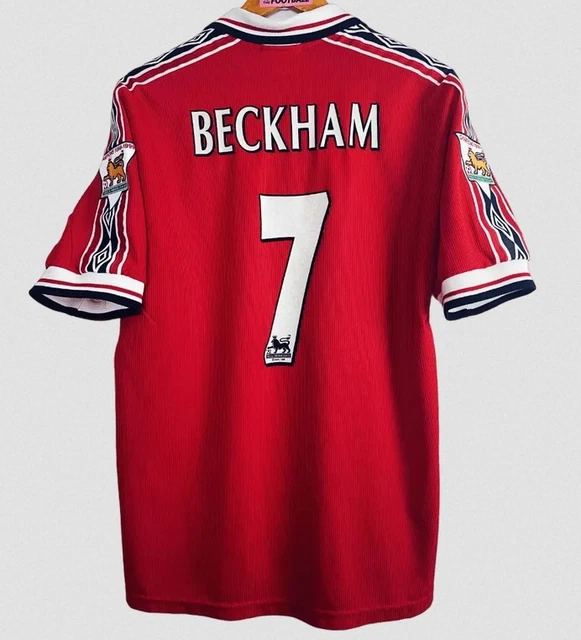 DAVID BECKHAM - Manchester United - Umbro - Vodafone - Home
