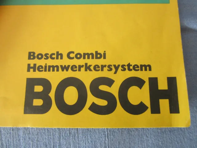 Prospekt Bosch Elektrowerkzeug 1969 Bohrmaschine Stichsäge Preisliste Heimwerker 2