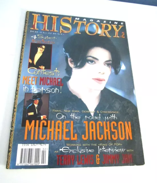 Michael Jackson Black & White HIStory Magazine nr.2 No Posters Inside New