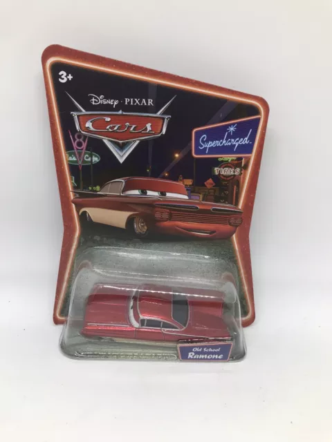 Disney Pixar Cars SUPERCHARGED - OLD SCHOOL RAMONE -  1:55 Scale Die cast  RED