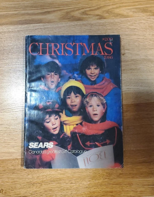 1986 SEARS WISH Book Catalog Christmas Vintage toys fashion Canadian