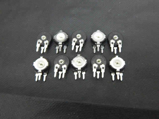 Piher 72R102 Vertical Potentiometer Trim Resistor 1K Ohm 20% -Lot Of 10 Trimmers