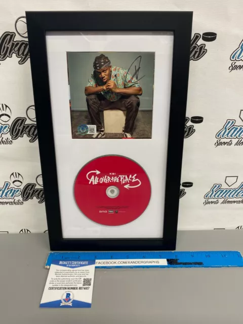 Ksi Rapper Sidemen Signed Autographed Cd Booklet Framed Matted-Beckett Bas Coa