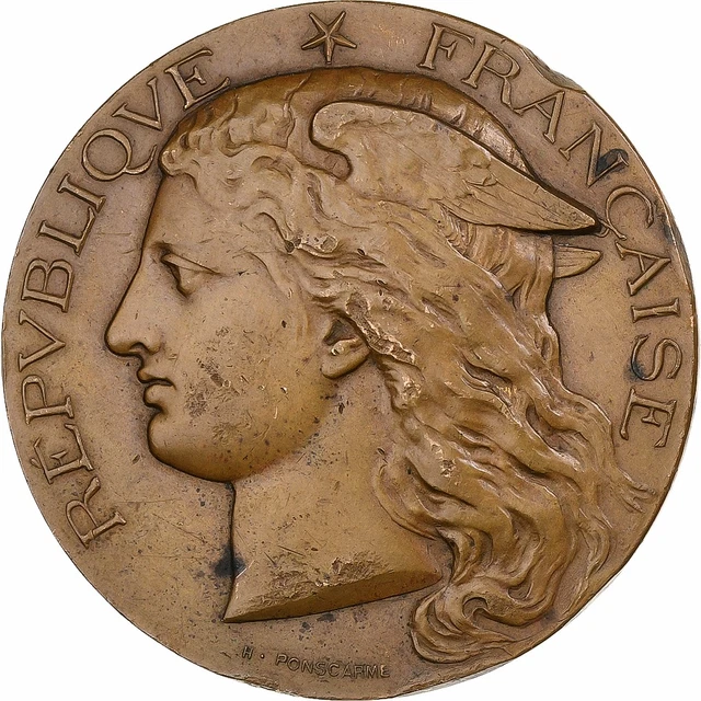 TROISIÈME RÉPUBLIQUE Médaille du concours général de musique fme_445940