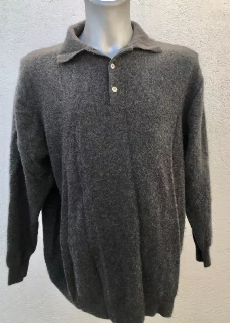 Maglione Polo uomo WERTHER T.56/58 100% CASHMERE