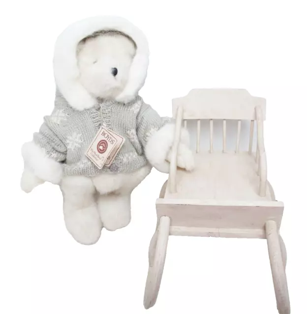 Boyds Bears Mariah Crystalfrost Style 904180 - With Frostberry Sleigh Style 6581