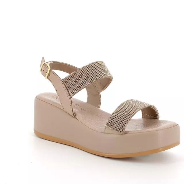 Igi&co Femme Chaussures 3687022 Sandale Compensées en Cuir