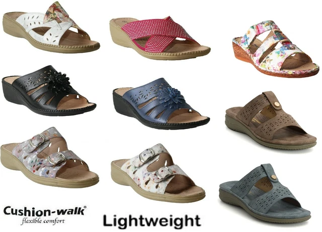 Cushion walk sales ladies slippers