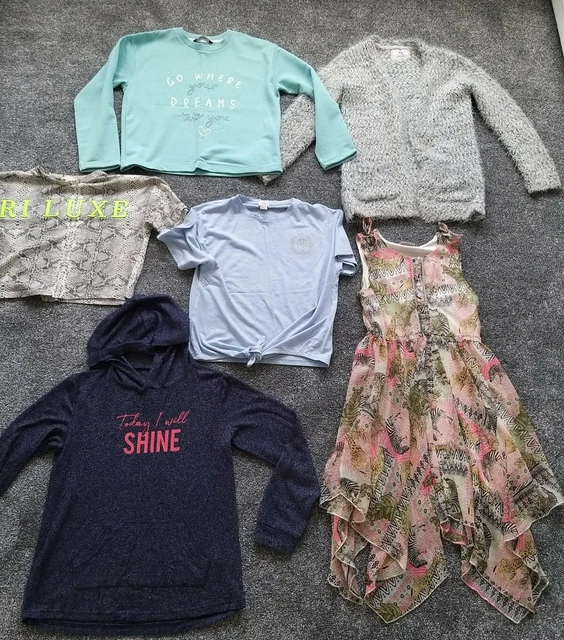 Girls Beautiful Summer Clothing Bundle Aged 9-10 Years