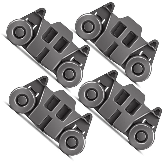 ABGP-4PCS W10195416 Ruote Per Lavastoviglie Cremagliera - Foto 8