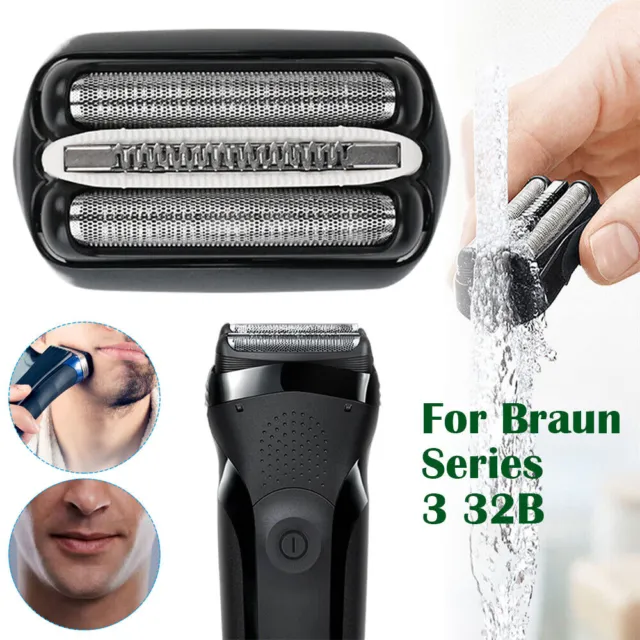 Foil Head Replacement For Braun Series 3 32B 3090cc 3040s Electric Shaver