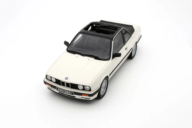 1/18 BMW Alpina B6 3.5S・otto mobile BMW E30 325CI tc2 baur alpineweiss 218 1988 OT1097 - 1/18ème