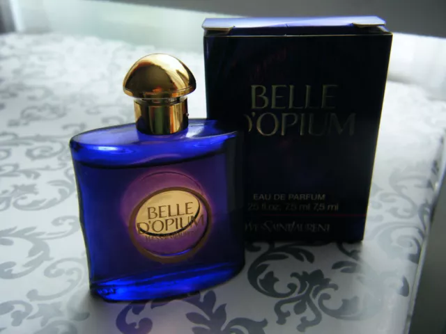 Yves Saint Laurent 7,5 ml " Belle  Opium " Eau de Parfum Miniatur Parfüm OVP rar