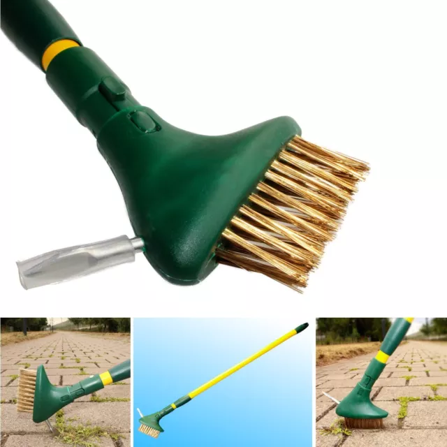 FUGENBÜRSTE FUGENKRATZER UNKRAUTBÜRSTE Garten Fugen Stahlbürste