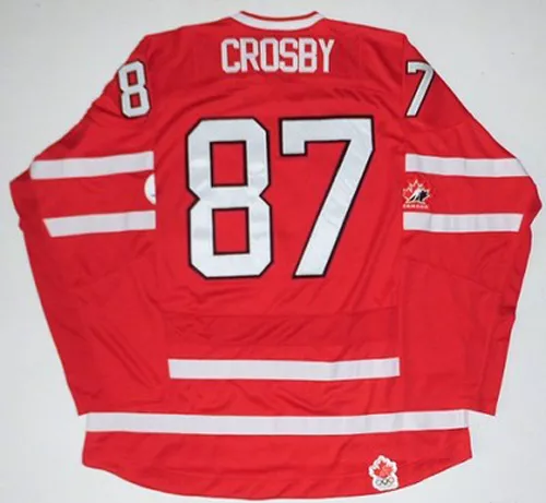 Sidney Crosby 2010 Team Canada Jersey Size X-Large Peguins