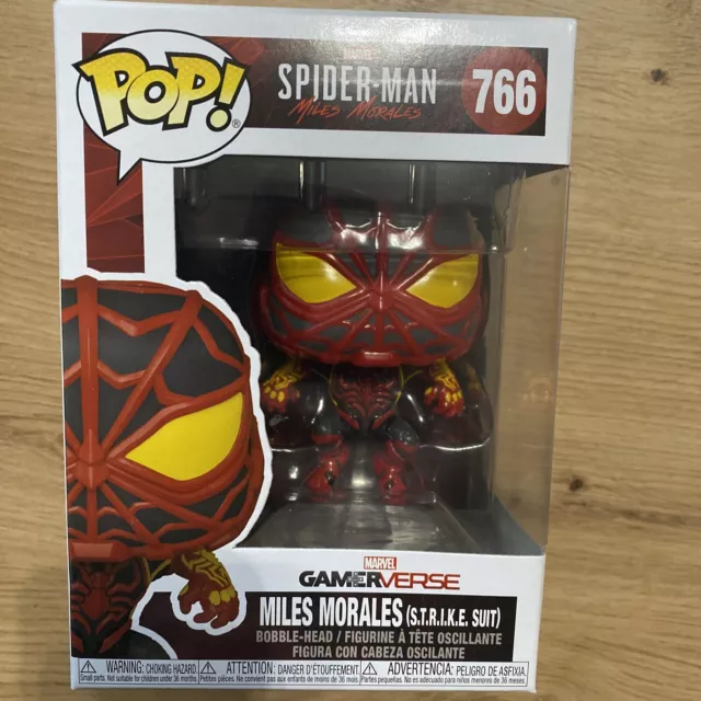 Miles Morales (S.T.R.I.K.E Suit) 766 - Spider-Man - Marvel - Original Funko Pop!