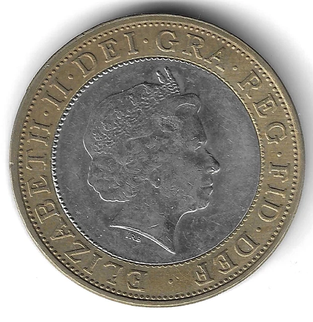 Coin from Great Britain, 1998, 2 Pounds