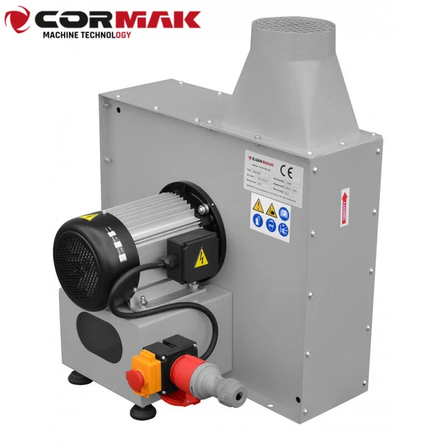 CORMAK FAN1500 Soffiatore Ventilatore Centrifugo Radiale 3000m3/h Segatura Legno