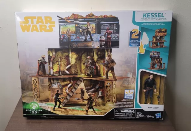 Star Wars Solo Force Link 2.0 Kessel Mine Escape Playset Walmart Exclusive Lot!