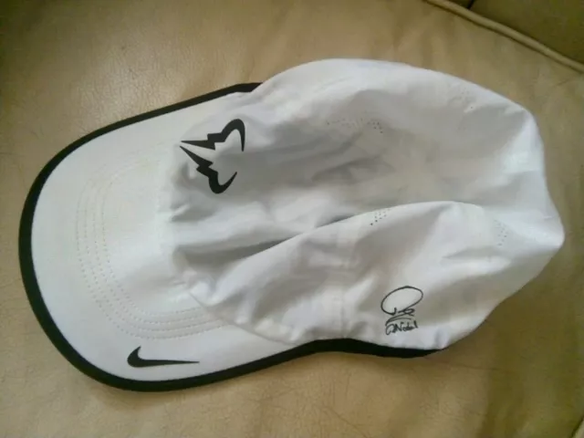 Cappello Nike originale  autografato hand signed da Rafael Nadal + regalo