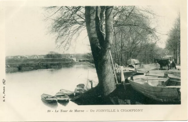 Carte Postale // Le Tour De Marne De Joinville A Champigny Le Barrage