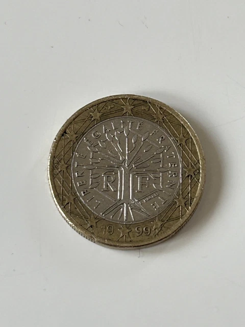 Liberte Egalite Fraternite 1 Euro 1999 1 EURO MÜNZE Liberte Egalite Fraternite Frankreich 1999 France Coin