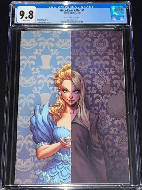Alice Ever After #1 CGC 9.8 - Virgin J Scott Campbell Variant - 2022