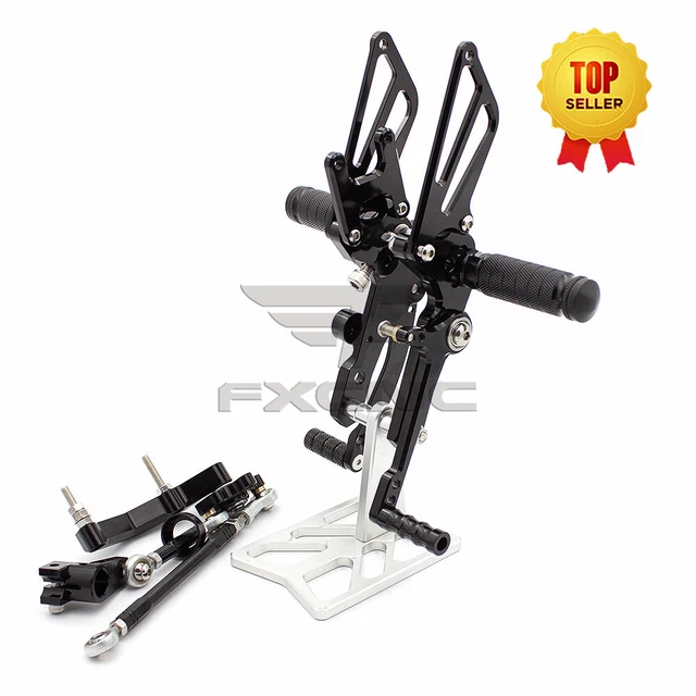CNC ADJUSTING FOOTPEGS Pedal Rests Rearsets For KTM 690 DUKE 201219