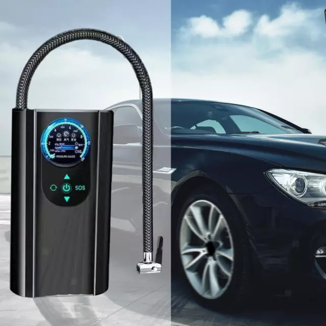 Pompe à pneu électrique compacte de compresseur d'air portatif pour le SUV