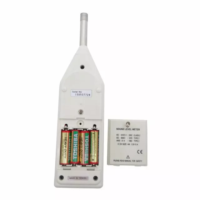 TES-1359 misuratore di livello sonoro tester misuratore di rumore 2