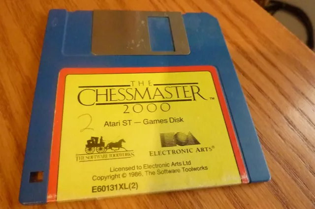 Chessmaster 2000, The - Atari ST game