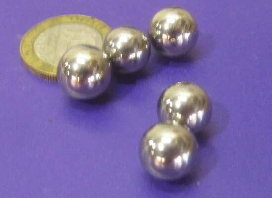 1/2" Dia. M50 Tool Steel Balls, 10 Pcs
