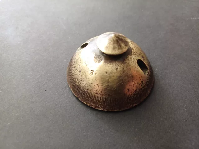 WWI Russian Imperial shrapnel, brass. Original.