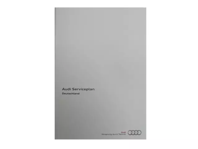 Audi Serviceplan Serviceheft Scheckheft A1,A3,A4,A5,A6,A7,A8,TT,Q3,Q5,Q7,R8