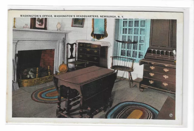 VTG Post Card Washington's Headquarters/Office, Newburgh, NY