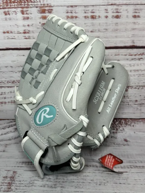 NEW 11" Rawlings Sure Catch Girl's Fastpitch Softball Glove Right Hand Thrower