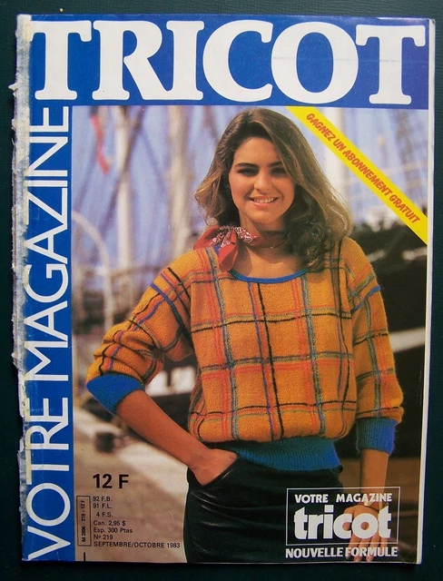Catalogue Ancien "Je Tricote" - Laine Chantelaine : Modèles De Tricot Rétro, édition Vintage