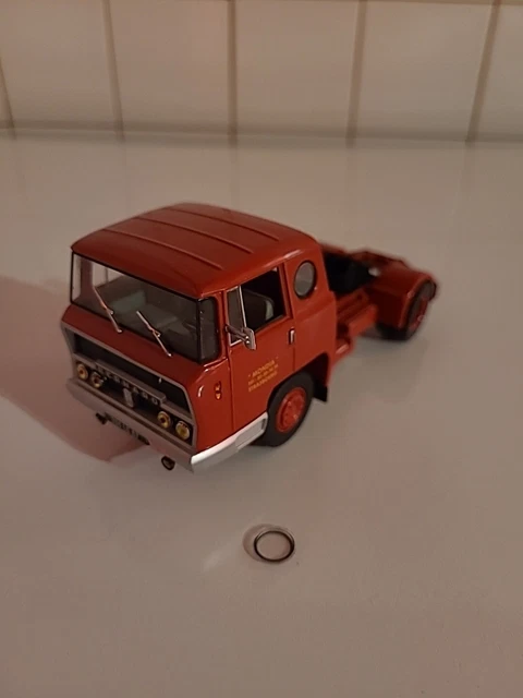 Camion Bernard TDA 160 Bâché Blanc Trans Europa Par SESAME - Miniature Collection Avec Boîte