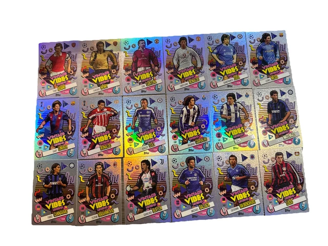 Topps Match Attax 2025 24/25 Vintage Vibes full set